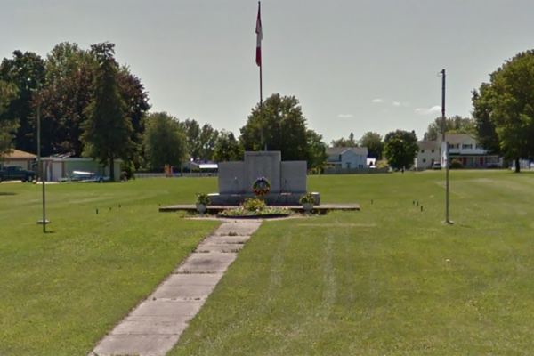 Iroquois Cenotaph current monument