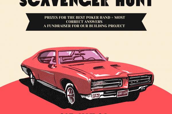 Flyer for car rally