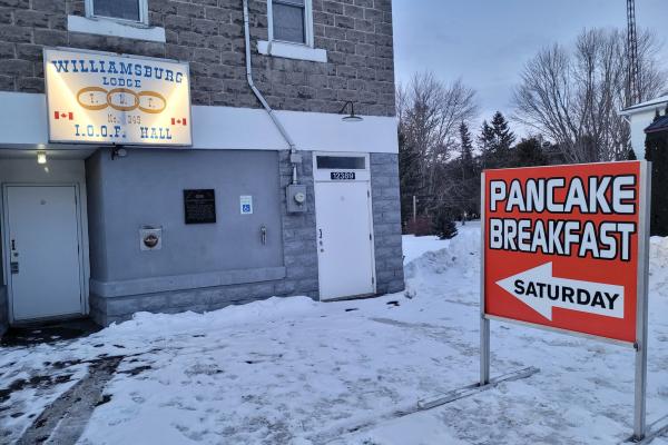 Pancake Breakfast Sign