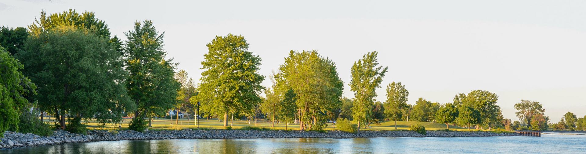 Waterfront view