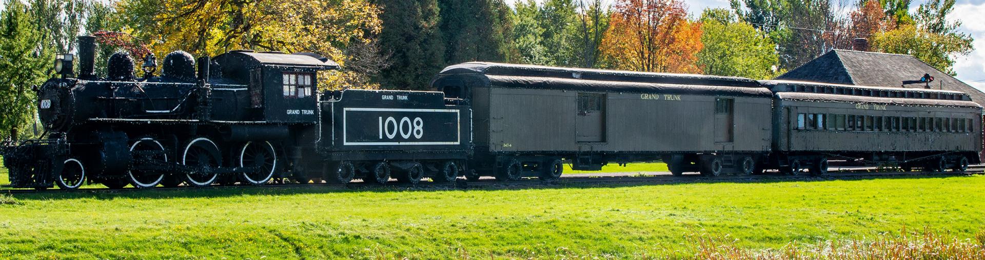 Upper Canada Village historical train