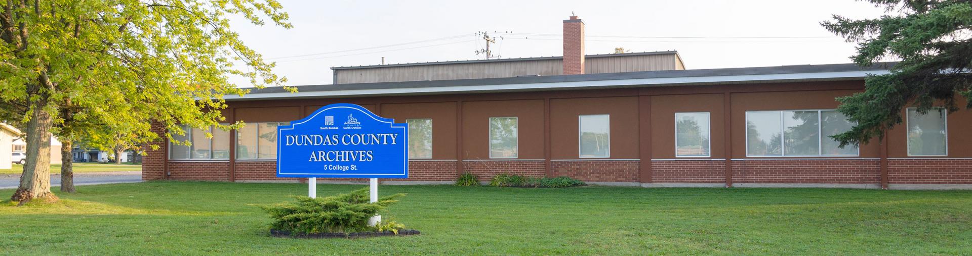 Dundas County Archives building