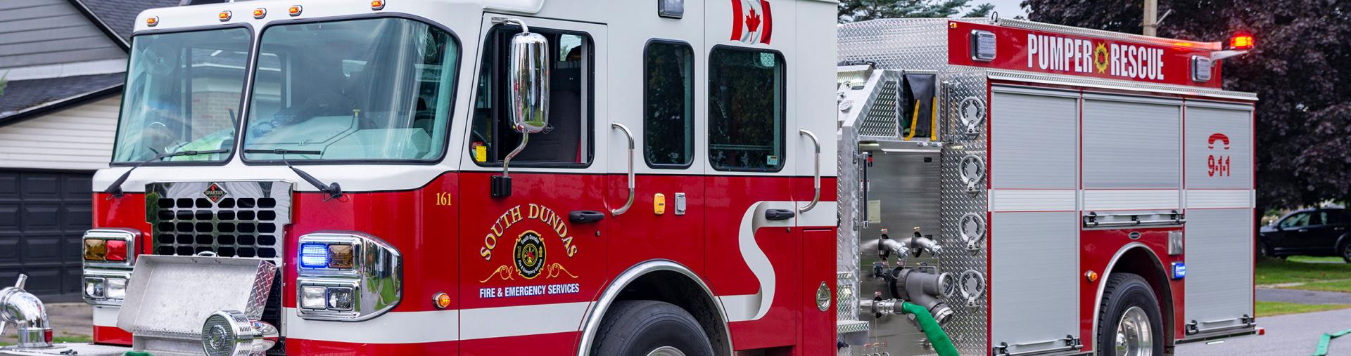 South Dundas fire truck