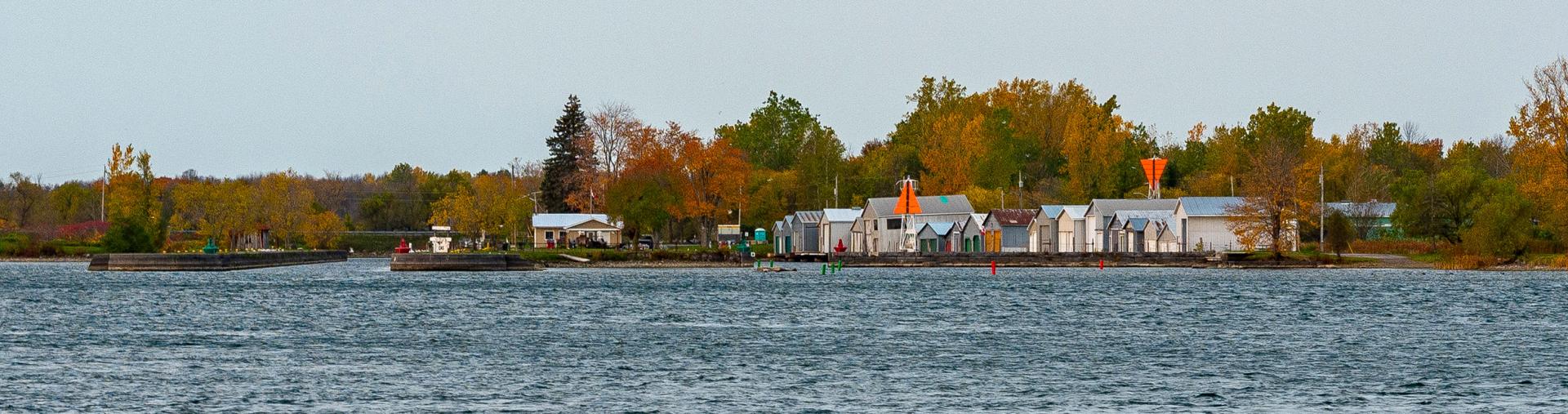 View of St. Lawrence river