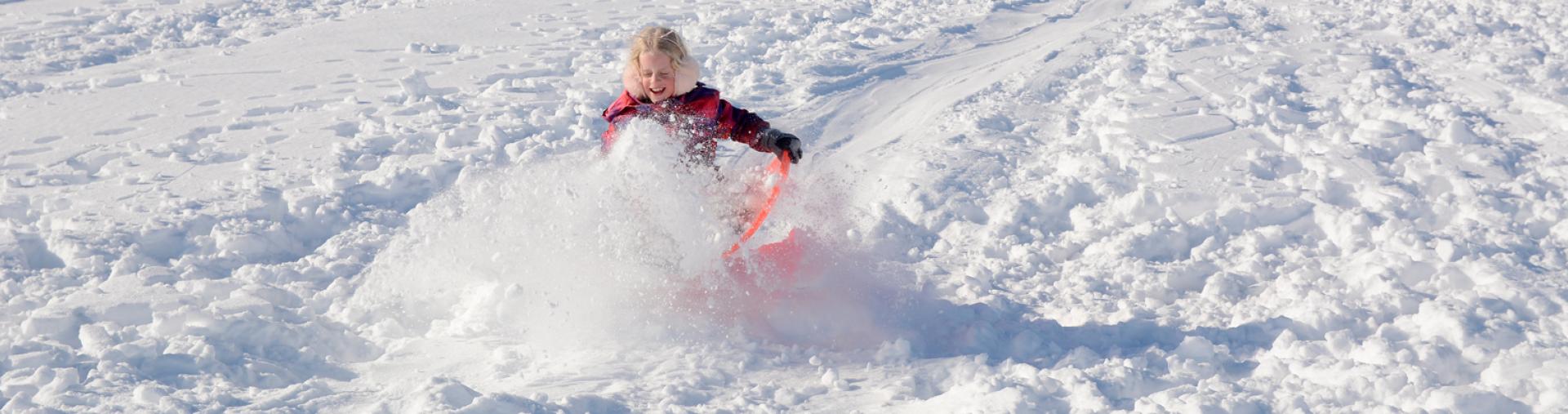 youth in the snow