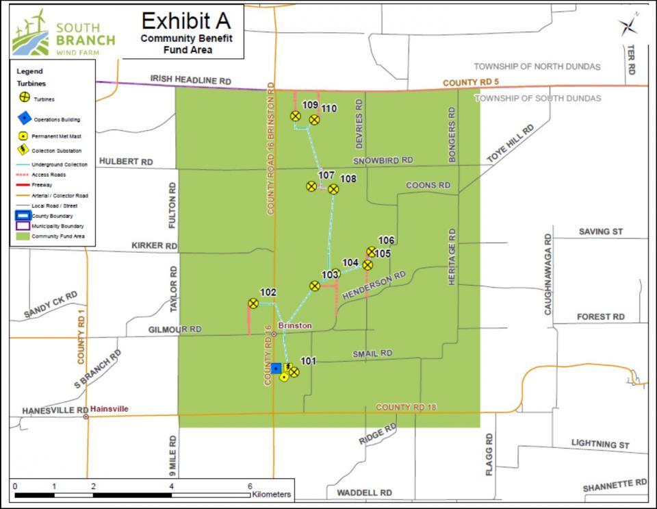 south branch fund area