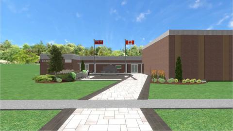 Iroquois Cenotaph concept image