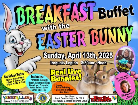 Breakfast with the Easter Bunny Flyer