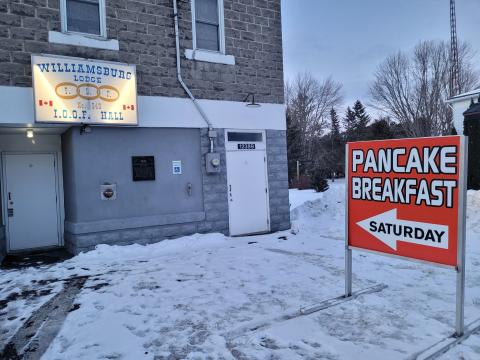 Pancake Breakfast Sign
