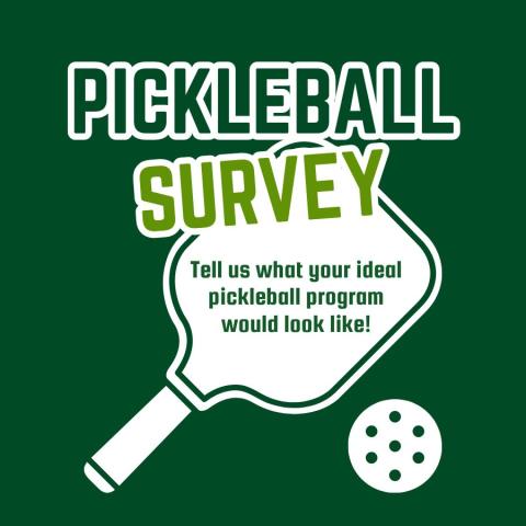 Pickle ball survey graphic